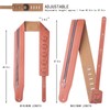 Guitar Strap Zipper Leather Straps Acoustic Guitar Accessories for Bass