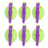 6pcs Kids Toy Hand Grenades Pretend Role Play Plastic Grenades