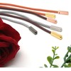4 Pcs Metal Aglet Shoelace Tips with Screwdriver - Shoelace