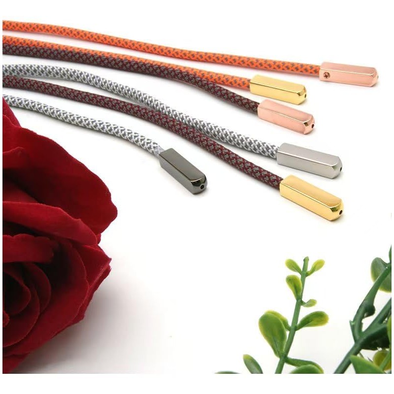 4 Pcs Metal Aglet Shoelace Tips with Screwdriver - Shoelace