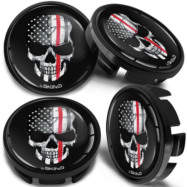 SkinoEu 4 x 65mm Wheel Centre Alloy Hub Center Caps