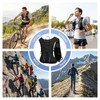 Running Vest Hydration Backpack Men Women, Lightweight Breathable Reflective Strips