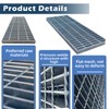 Galvanized Steel Drain Grate,28 * 28in Outdoor Drain Cover,Heavy Duty