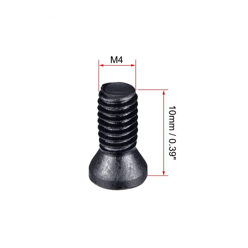 sourcing map Torx Screws Replacement Carbide Insert CNC Lathe M4