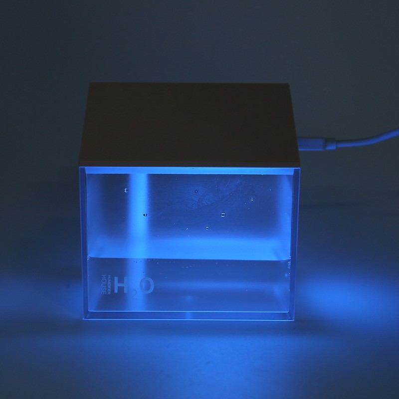 USB Humidifier House Shape 3-In-1 250ml Aroma Essential Oil Diffuser