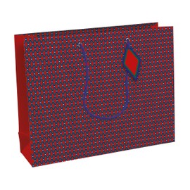 Clairefontaine Excellia 32481-6C Gift Bag XL 37.3 x 11.8 x 27.5 cm Ideal for Voluminous Gifts, Geo, Pack of 1
