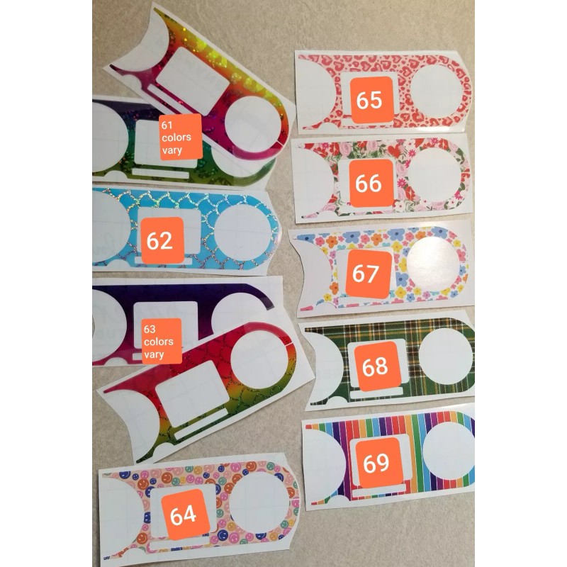 Vocera Badge Vinyl Skins Removable