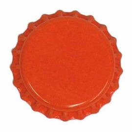 Orange Oxygen Absorbing Crown Bottle Caps for Homebrewing Approx. 144 Count