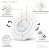 SSC-LUXon RW-2 Bathroom LED Recessed Spotlight, Flat, 30 mm with