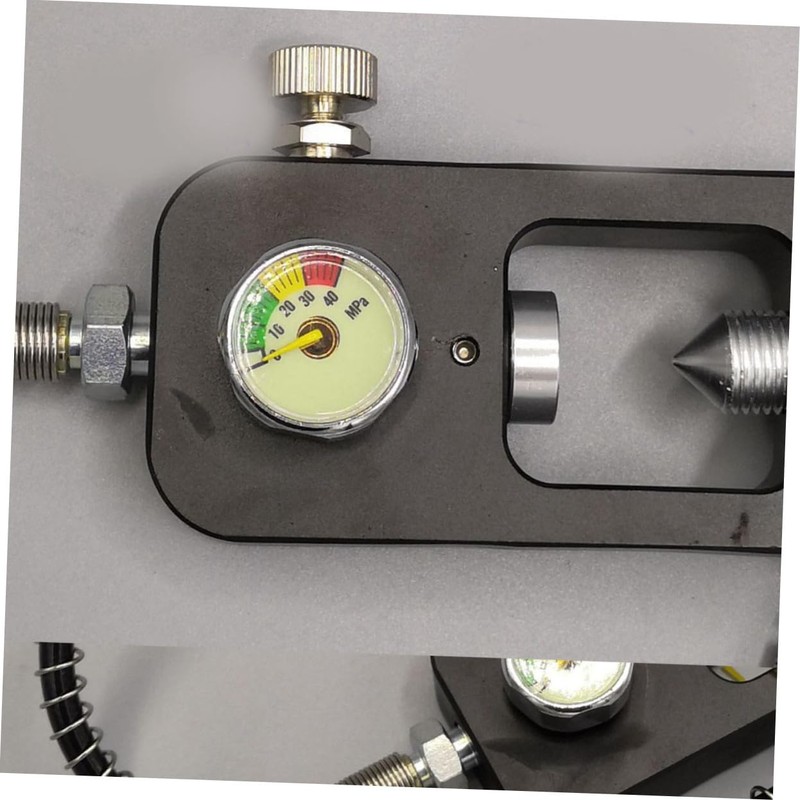 KOMBIUDA Diving Oxygen Bottle Inflation Valve Adapter Charge Valve for