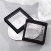 WELANGBN Black 3D Floating Frame Display Holder Stands, 1 PCS