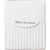 Mud Pie Circa Ceramic Tissue Box Covers, Square, White