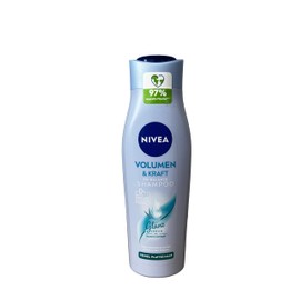 Nivea Volume & Strength Mild Shampoo, 250 ml - Nourishing & Volumising Shampoo with Bamboo Extract - Hair Shampoo for Visibly More Volume