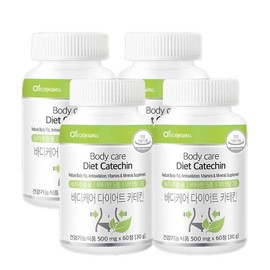UnKnown [Body fat CUT] Body care catechin 60 tablets, 4 green tea extracts / [체지방CUT] 바디케어 카테킨 60정 4개 녹차추출물