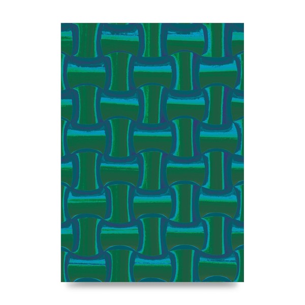 Lithobee - Psychedellic Trippy Pattern - Printed Wall Art Design
