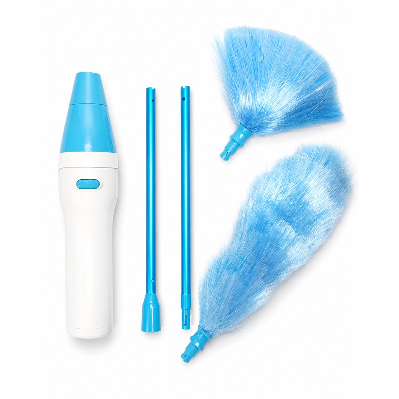 Electric Spin Duster for Household Cleaning – Adjustable Microfiber Dust