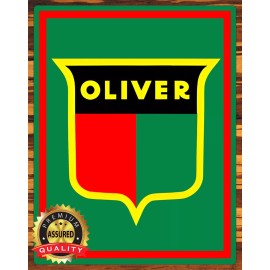 Oliver Farm Machinery - Vintage - Metal Sign 11 x 14