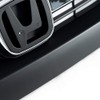 PIT66 Front Upper Bumper Hood Black Chrome Grille Compatible with