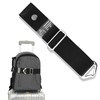 2-in-1 Luggage Straps Travel Belt for Carry On Bag, Elastic