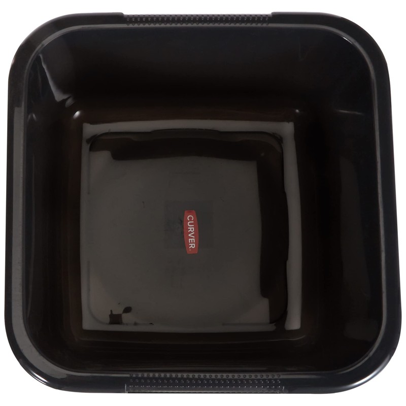 Curver Square Bowl 10 L Anthracite Plastic 35 x 35