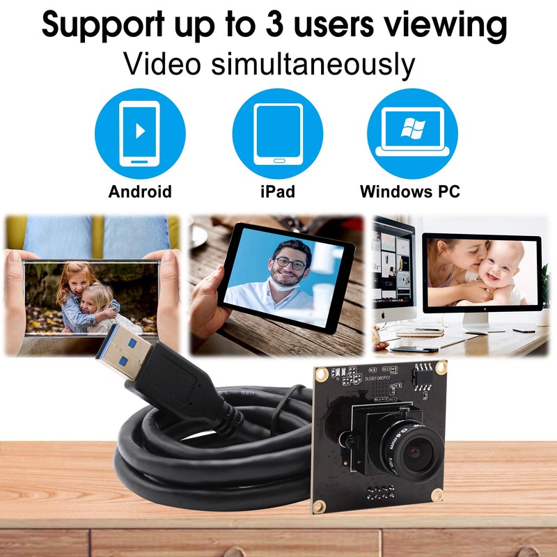 1080P Webcam High Speed USB 3.0 USB Camera Module with