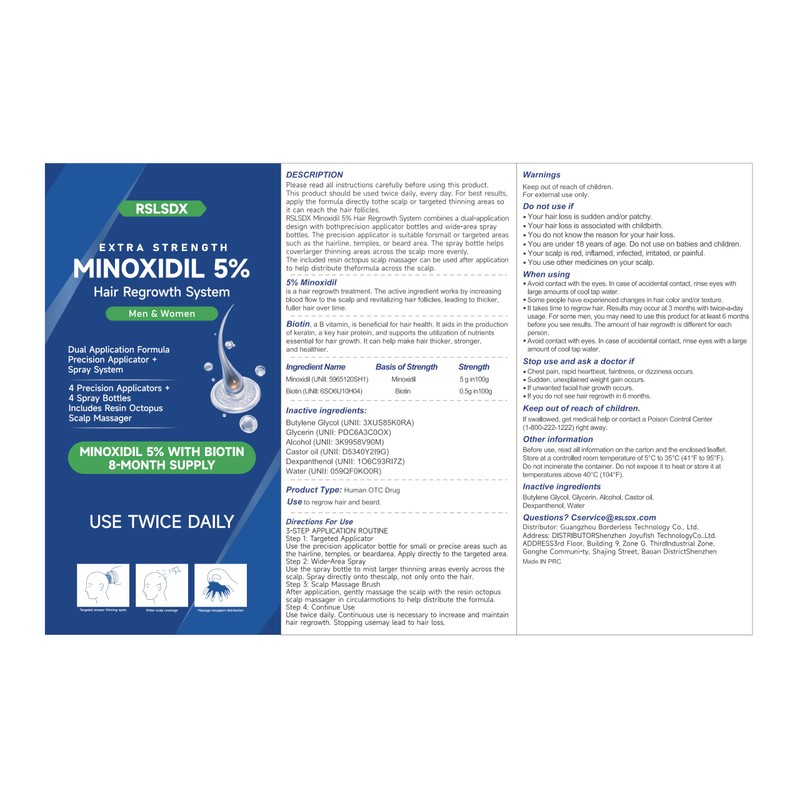 for men and women Kit, 8 Pack Spray & Applicator,