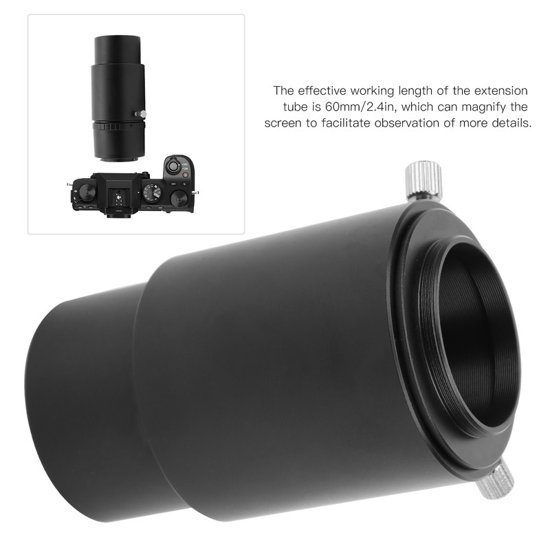 Astronomical Telescope 2in 60mm Eyepiece Extension Tube And for T2-FX
