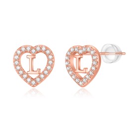 Earrings for Girls - Heart Earrings Kids Earrings Hypoallergenic Earrings for Girls 8 9 10 11 12 Toddler Little Girls Gifts for Girls Trendy Stuff | Earrings for Girls Gifts for Teen Girls Jewelry