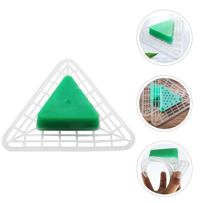 COHEALI Urinal Screen Deodorizer Triangle Anti-Splash Pads Lemon Scented Urinal