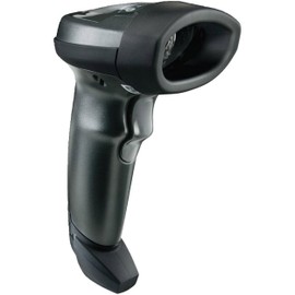 Zebra LI2208 Barcode Scanner, 1D Linear Imager, Multi-IF, USB Kit, Stand, Black