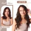 Fshine Extensiones Cabello Humano 14in Marrón #4 70gr