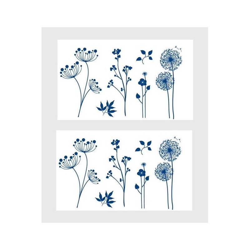 GZ558x2 Temporary Dandelion Tattoo Flowers Tattoo Dandelions Semi-Permanent Tattoo Long-Lasting