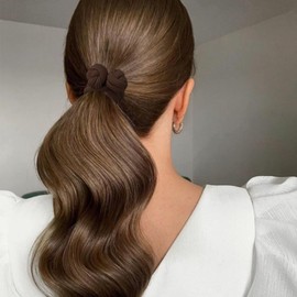 5 Pcs Unique Chinese Knot Hair Ties Chinese Knot Scrunchies for Women Elastic Thick Hair Ties for Thick and Thin Hair Knotted No Crease Ponytail Holder Hair Accessories No Hurt Your Hair