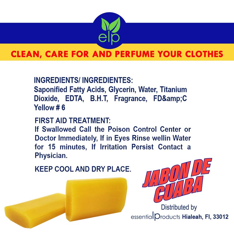 Cuaba Soap Tablet - 6 Soaps 150g