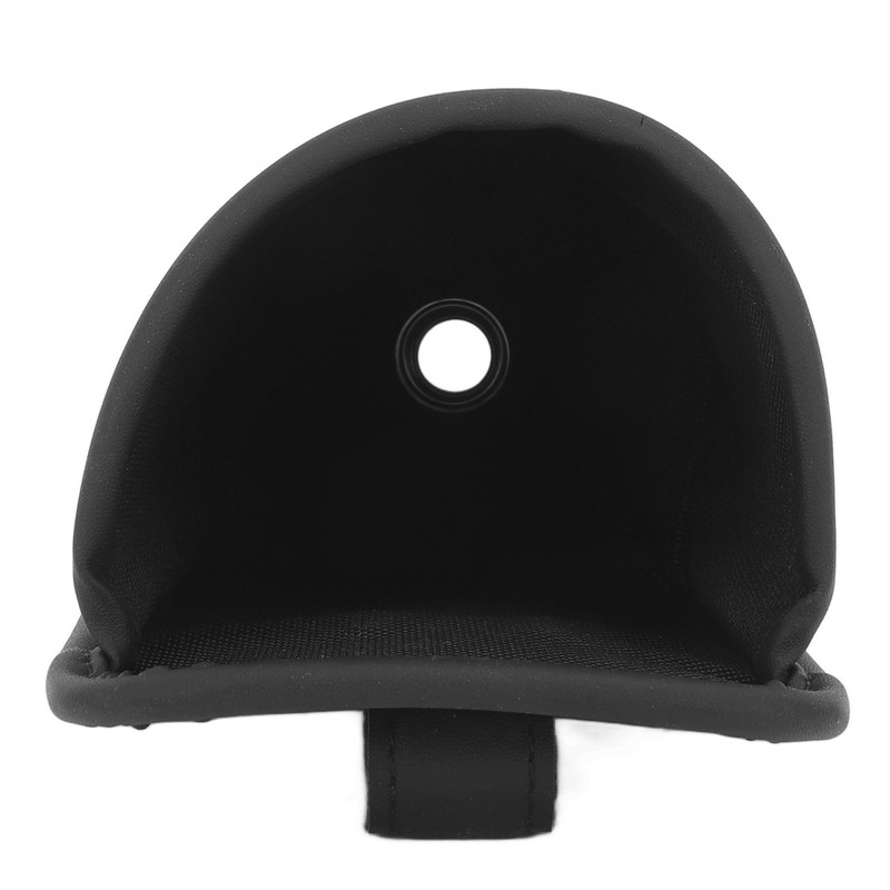 Motorcycle Water Cup Holder Black Drainage Holes Plug in Fixed