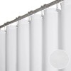 BTTN Wide Shower Curtain - W84xH72 Inch Linen Textured Heavy