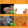 KBNIAN 40 Pcs Rubber Bands, Transparents Large Thick Rubber Bands