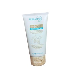 TERRAMAR Protetor Solar Ecologico Para Cara y Cuerpo con Aceite de Frambuesa y Maracuya 80g