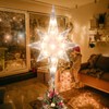 TWINGLEHOME 12 Inch Christmas Star Tree Topper, 10 Lights Bethlehem