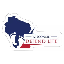 Wisconsin Sticker Pro-Life Sticker