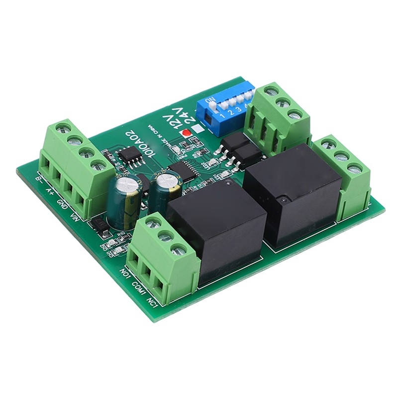Relay Module 2 Channel RS485 Control Board Switch Controller DC