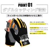 monoii e0514 Climbing Gloves, Trekking, Outdoor Gloves, Sports, Running, Walking