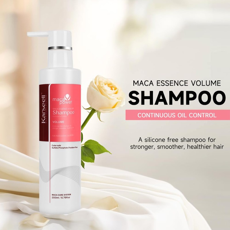 Karseell Volume Shampoo, 200ml - For Fine Hair, Lightweight Shampoo,