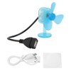 Helmet Dragonfly Fan with Light Suction Cup Propeller Fan Small