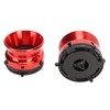 NAB Hub Adapters Polished Aluminum Alloy Universal Loading Device 10