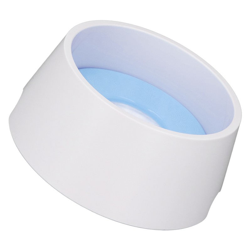 Pet Slow Water Feeder Splash Proof Prevent Slip Raised Water