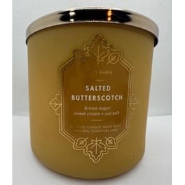 Salted Butterscotch 3 Wick Scented Candle 14.5 Ounce