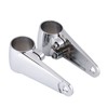 Chrome Motorcycle Headlight Side Mounting Front Fork Bracket for 35mm‑41mm