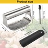 Garlic Press Garlic Presser,2024 Upgraded Stainless Steel Garlic Presser Mincer