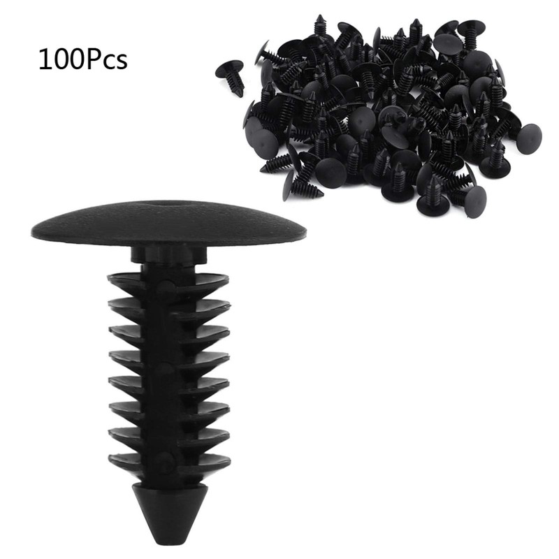 Rivet Clips 100Pcs Plastic Nylon Rivets Fixed Tree Rivet Furniture
